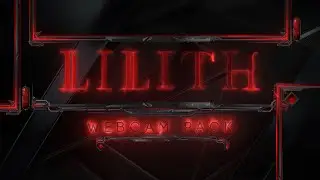 Diablo 4 overlay webcam - LILITH - NEW for RELEASE! 😈❤️🖤