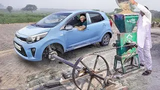 Genius Technique to Power a Village Flour Mill Without Electricity