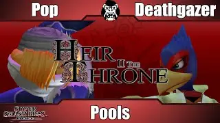 Heir2 - Pop (Sheik) Vs. Deathgazer (Falco) - Pools - Super Smash Bros. Melee