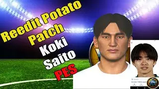 Como fazer editar e criar 100% o jogador KOKI SAITO PES Edit⚽🥉