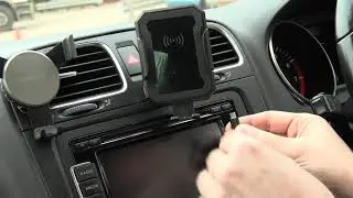 AFD1808-Z01 - Smart Wireless 2 in 1 Qi Car Charger 10W Fast Wireless Charger