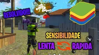 COMO RESOLVER SENSIBILIDADE MUDANDO NO EMULADOR | FREE FIRE