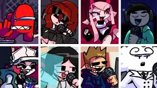 FNF Meltdown But It's Every Turn A Different Characters Sings It (Meltdown BETADCIU)