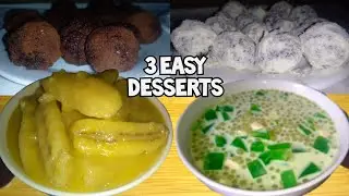 3 EASY AND AFFORDABLE DESSERTS | SHORT COMPILATION | Khyvins Kitchenette