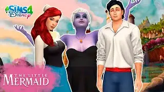 THE LITTLE MERMAID, URSULA, ARIEL AND ERIC Sims 4 || Create a Sim || Simsbiosis