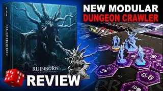 Ruinborn: Dungeons of Cabora | Dungeon Crawler Board Game REVIEW