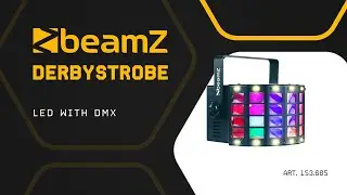 BeamZ DerbyStrobe LED with DMX - 153.685