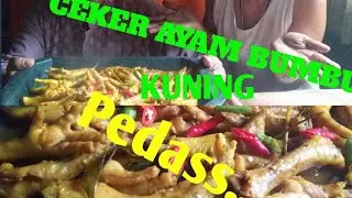 MUKBANG CEKER  AYAM BUMBU KUNING PEDASS..LEVEL 2