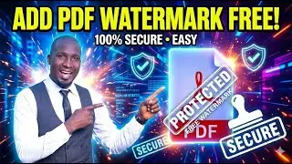 How To Watermark A PDF File For Free