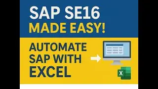 Automate SAP Data Extraction: SE16, SE38 & SAP GUI Scripting with Excel VBA (Full Demo)