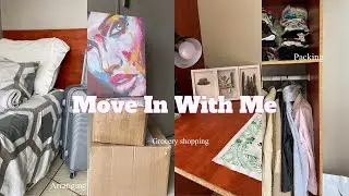VLOG| MOVE-IN WITH ME 🤍 Uni Edition | University Of Johannesburg