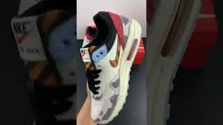 Nike Air Max 1 87 Great Indoors Sail Black Celestine Blue Picante Red