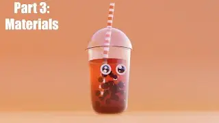 How to make a simple character in Blender - Part 3: Materials