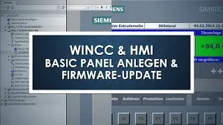 WinCC & HMI - KTP400 anlegen, konfigurieren & Firmware Update