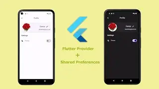 Flutter Provider, Shared Preferences and Theme 