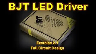 BJT LED Driver - Art of Electronics Exercise 2.1