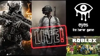 🔴Quarantine Live Stream Pubg moblie, Cod mobile, Roblox, and Eyes the horror Game 
