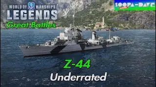 Z-44 Underrated World Of Warships Legends