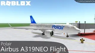 ROBLOX - Polair Inaugural Airbus A319NEO Flight