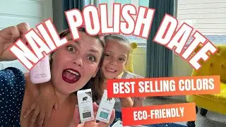 NAIL POLISH DATE | MUMMY & ME | ECO-FRIENDLY BEST SELLING NAIL POLISH | Ella+Mila #nail #nailart