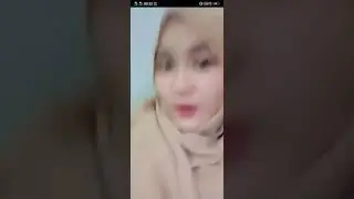 uhh sangat menggoda kaka berhijab live..