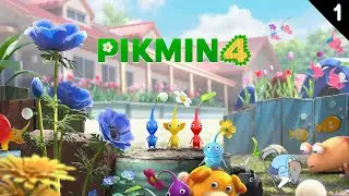 little guy plays little guy game 【Pikmin 4 #1】