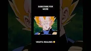 Vegeta finds out Trunks is his son !