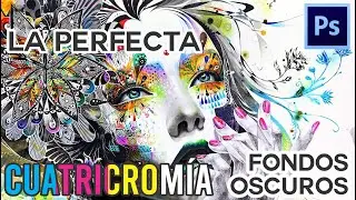 CUATRICROMÍA PARA SERIGRAFÍA - FONDOS OSCUROS