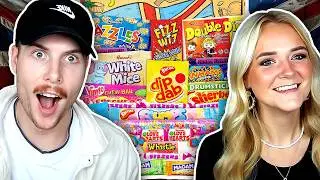 Taste Testing The Best Retro UK Sweets!