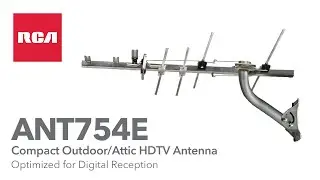 RCA ANT754E Compact Outdoor / Attic HDTV Antenna