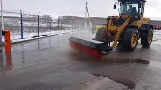 Щетка на фронтальный погрузчик