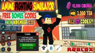 CODE REDEEM ROBLOX 2020 - ANIME FIGHTING SIMULATOR CODES 