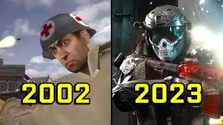 Evolution of Battlefield 2002 2023