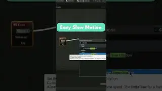 Unreal slow-mo is easy! 