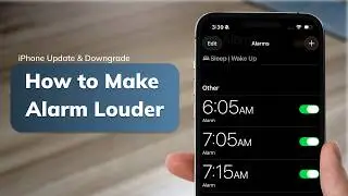 How to Make Alarm Louder on iPhone? | Fix LOW Alarm Sound Volume