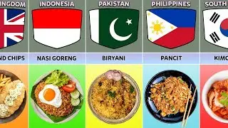 Traditional Food From Different Countries | Comparison