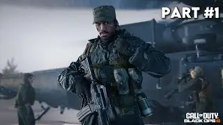 CALL OF DUTY: BLACK OPS 6 Gameplay Part 1