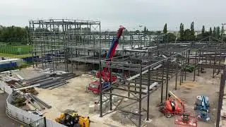 YMCA Newark and Sherwood - Build progress June 2021