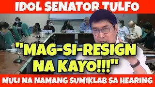 "MAG-SI-RESIGN NA KAYO!" / PAGSUSUMIKLAB NI IDOL RAFFY SA HEARING NG COMMITTEE OF ENERGY.