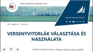 Versenyvitorlák választása és használata - Kelemen Tamás