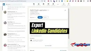Linkedin Candidate Exporter Extension | Get your applicants details FREE