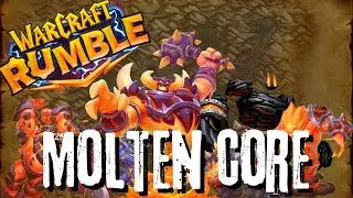 Warcraft Rumble Raid : Molten Core all Bosses
