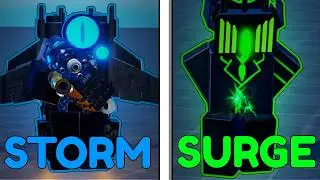 Storm Diver vs Storm Surge **OP** Tier 3 characters... | sbsd