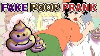 Fake Poop prank in my classroom! | comicanime | pandaphone