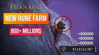 Elden Ring Rune Farm | New Rune Glitch ! Easy 800 Million Runes!