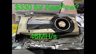 $330 46MH/s Blower KawPow Monster - CMP100-200
