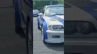 Real BMW E46 M3 from NFSMW 
