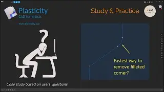 Plasticity : Remove fillets from a curve
