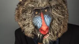 Tony Baboon - Forest Hustler with hat and pipe