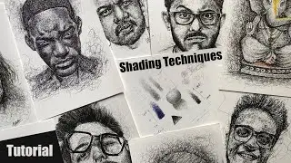 Shading Technique for Beginners | Scribble Shading Technique